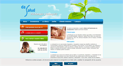 Desktop Screenshot of fisioterapiadasalud.com